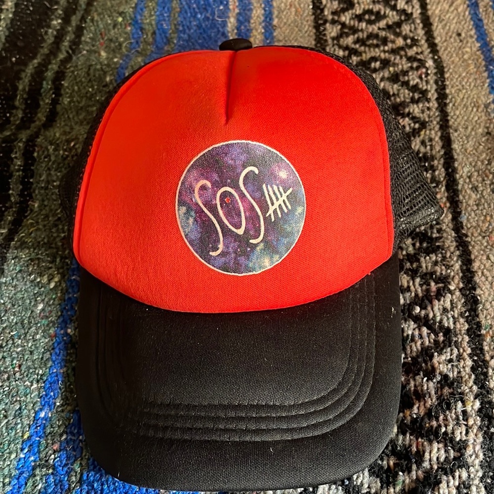 SOS 5 Lucky 7 USA Adjustable hat